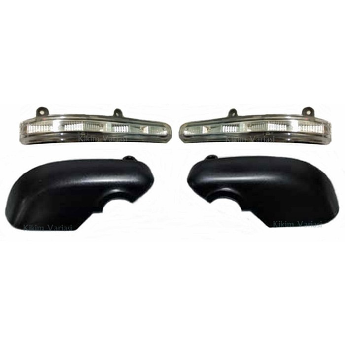 Cover Spion All New Xenia Hitam Bawah Model Ganti + Lampu