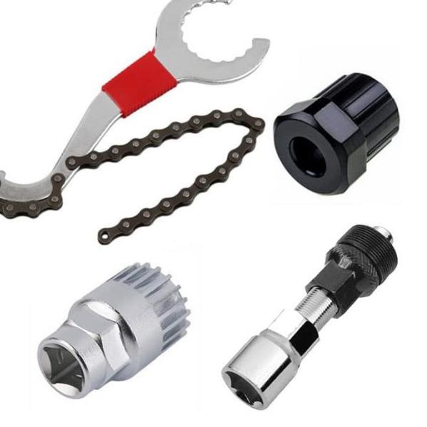 ☺ Repair Kit Drivetrain Sepeda Kunci BB HollowTech Chain Whip Crank ◄