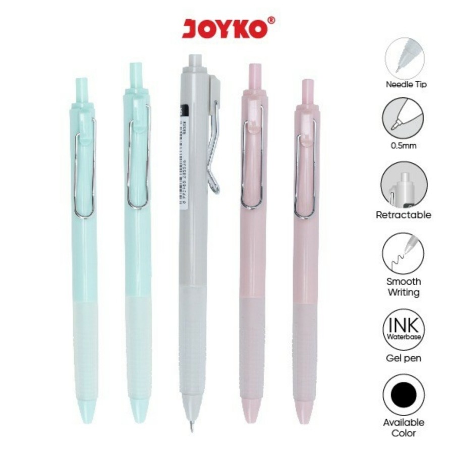 

Joyko GP-343 Pasuteru 0.5 mm Gel Pen Bolpen