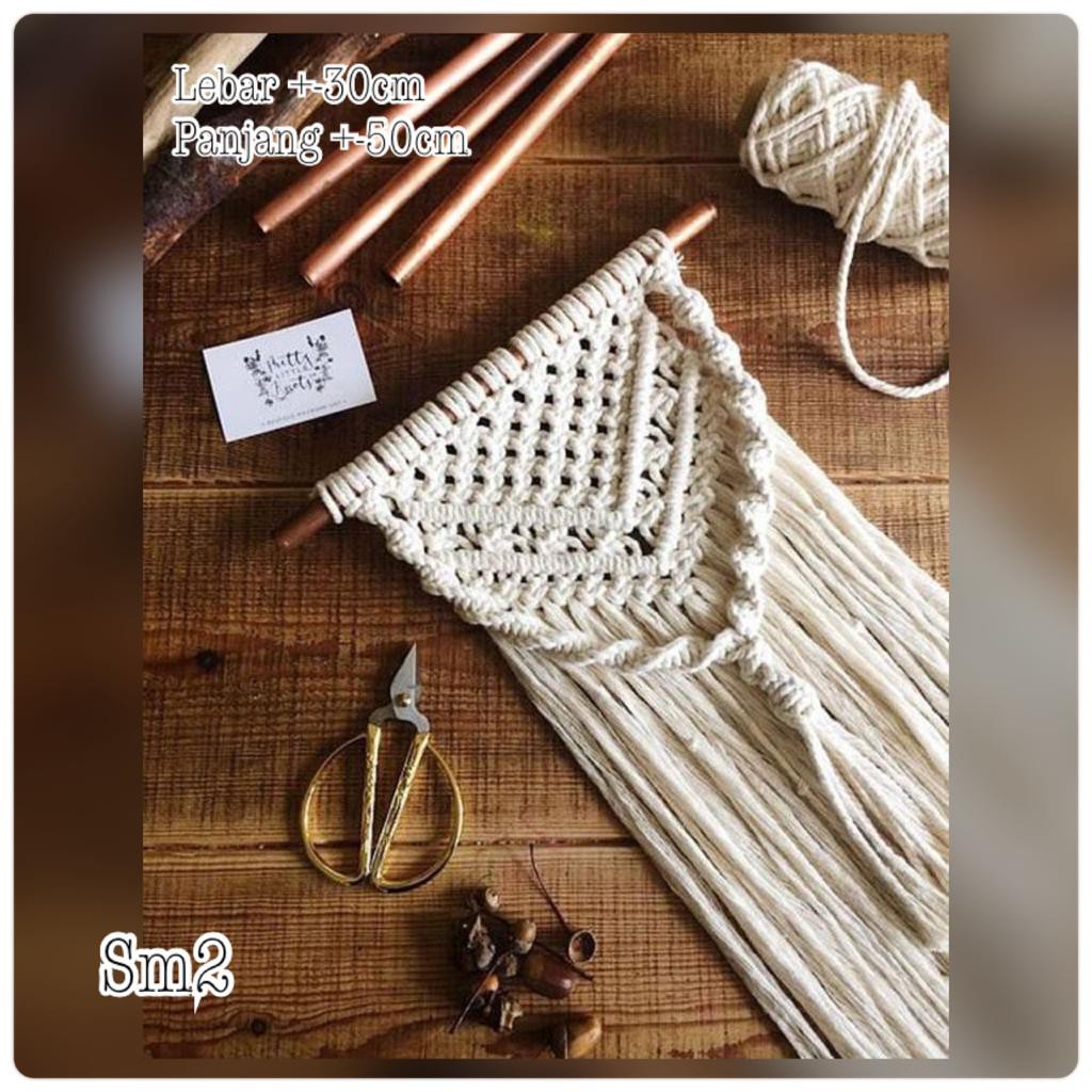 READY macrame hiasan dinding kode sm2