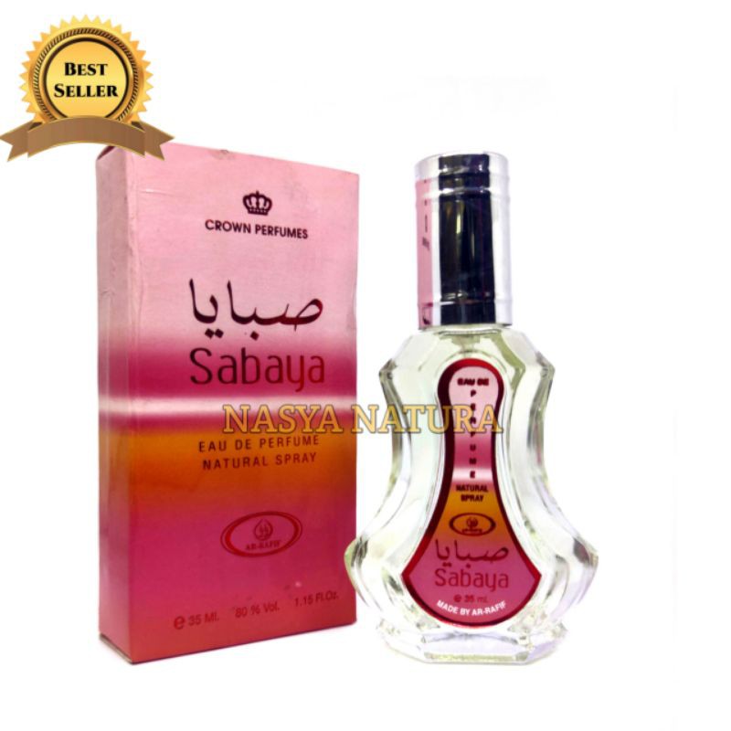 Parfum Sabaya Ar Rafif Spray Minyak Wangi Zabaya Arafif Arrafif Original 35ml