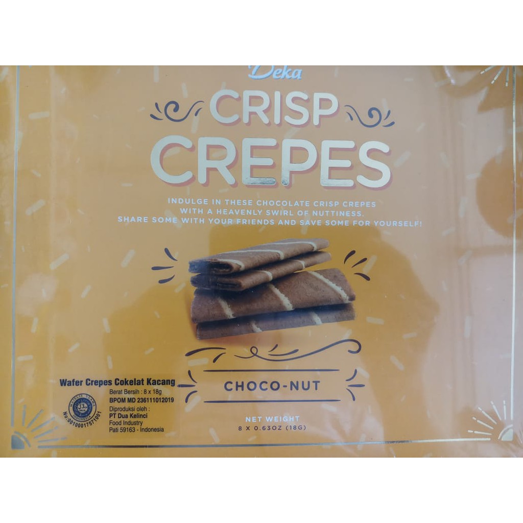 

Snack Deka Crisp Crepes Choho-Nut 18 x 18 gr