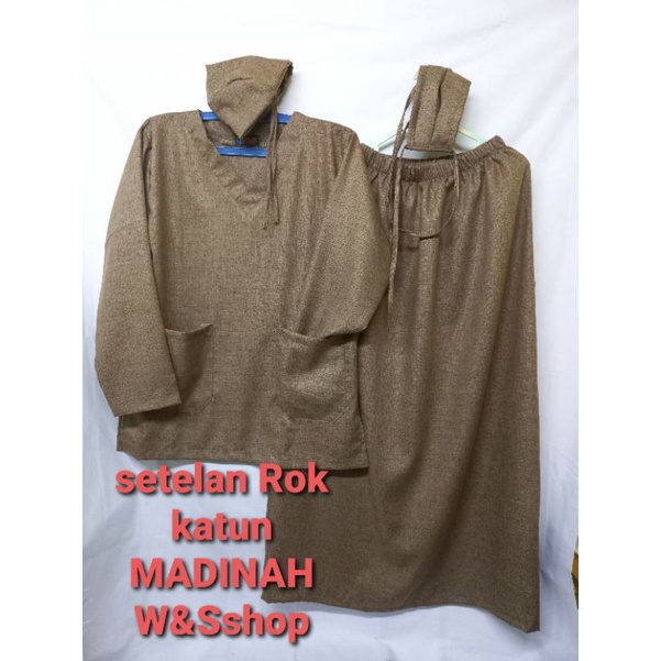 BAJU OK MEDIS SET ROK MADINAH FODU ORG