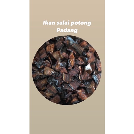 

ikan kering salai potong padang