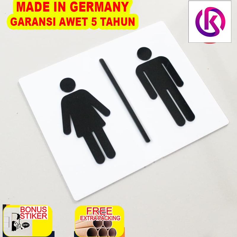

Murah Sign Board Akrilik Timbul | Toilet Sign Acrylic | Acrylic Sign