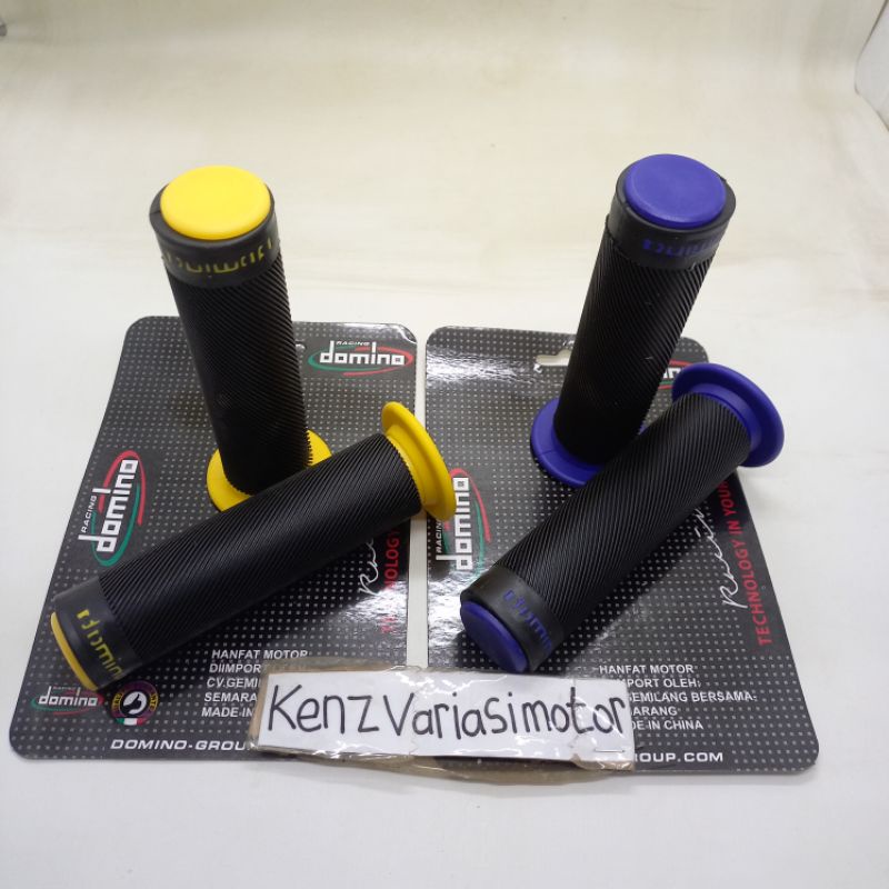 Grip handgrip model bulu Domino Universal kesemua jenis motor stang