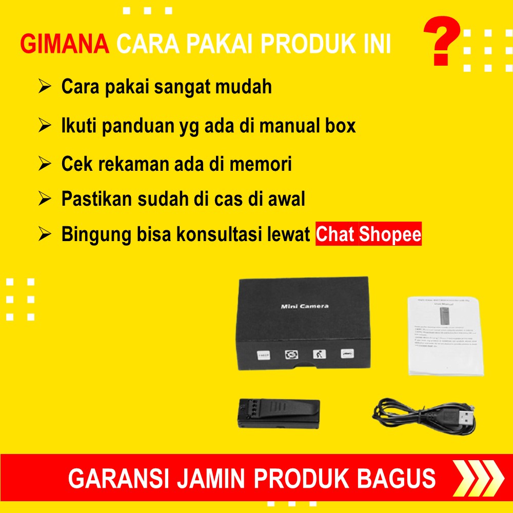 KAMERA MINI TERSEMBUNYI TANPA KABEL CAMERA CCTV PENGINTAI KECIL OUTDOOR IP SPYCAM SPY CAM HIDDEN CAMERA CAMCORDER PENGINTIP MATAMATA MURAH BENTUK CLIP RECORDER ALAT KEAMANAN RUMAH JS137