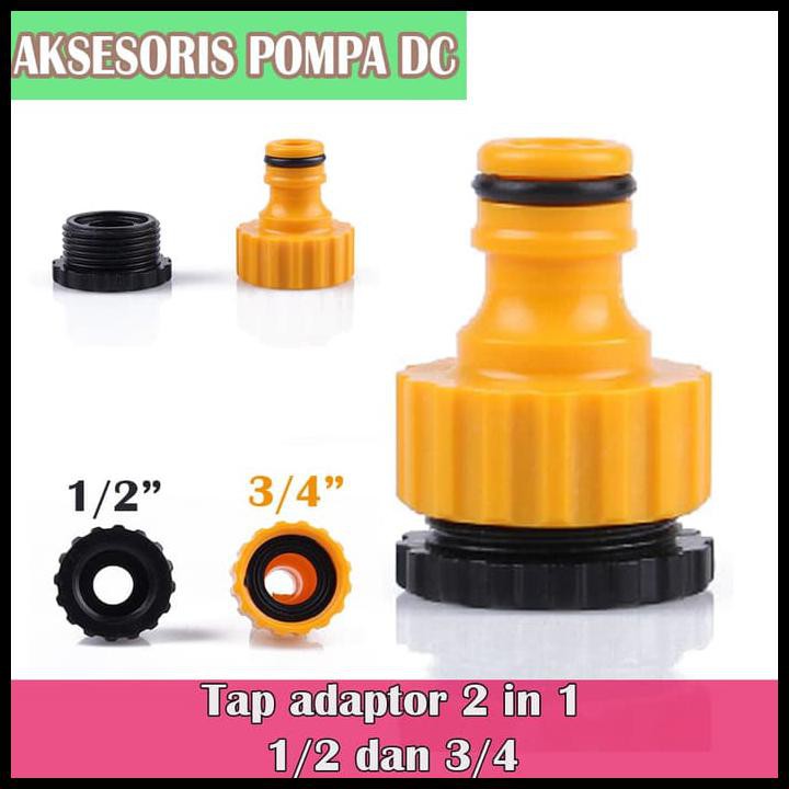 TERBARU TAP ADAPTOR & HOSE CONNECTOR 1/2 INCH