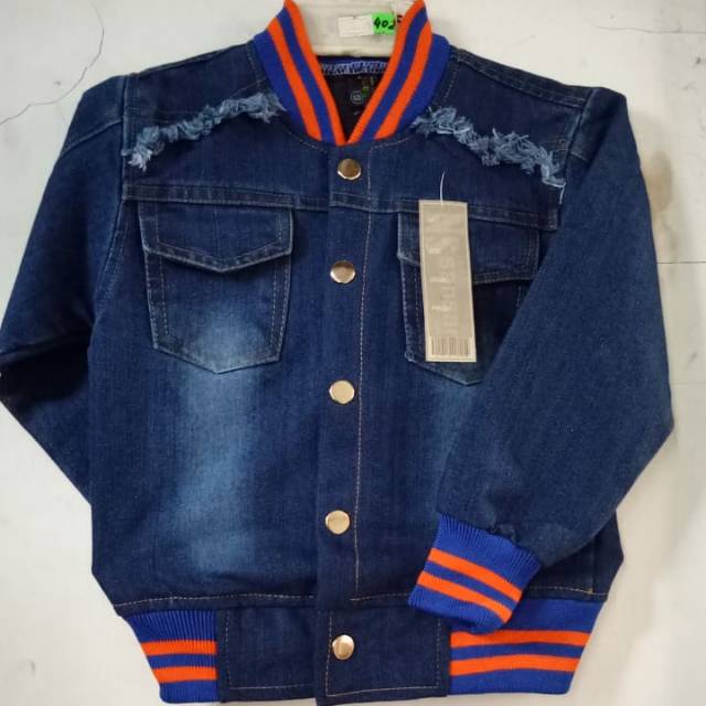 Jaket jeans anak perempuan murah