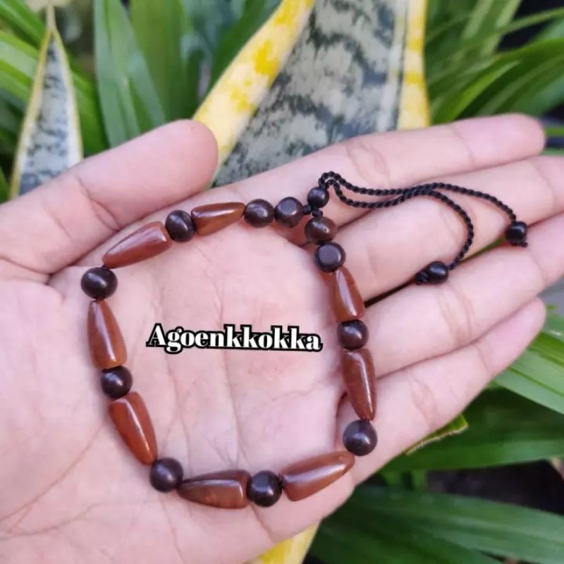 Gelang pensil kombinasi motif coklat kokka kaukah