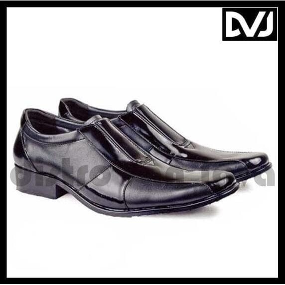 Sepatu Pantofel Kulit Pantopel Cowok Formal Resmi Cibaduyut Kerja Pria