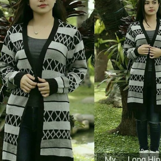 Long Hinata Cardy/Cardigan Rajut Oversize/Long Cardy Oversize/Cardigan Wanita Rajut Halus Oversize