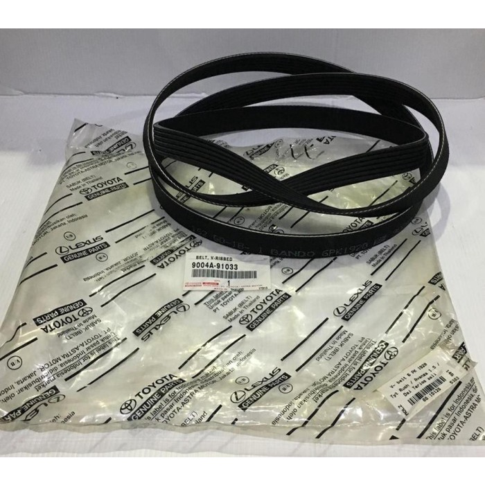 V- belt 6 PK 1920 Daihatsuhatsu Terios 9004A-91033 asli -15128-