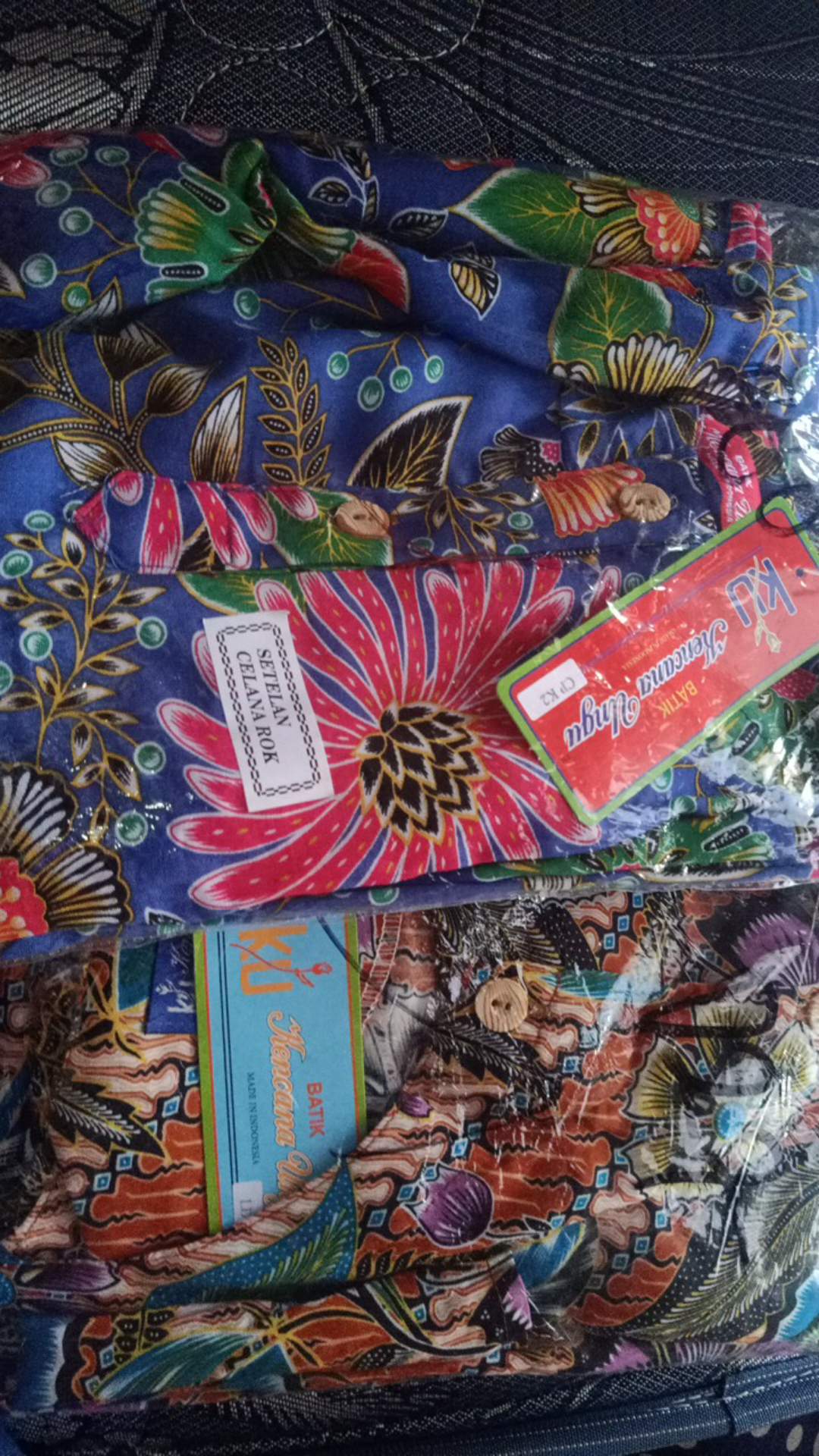 Stelan Kencana Ungu Celana Panjang Kancing Depan 2