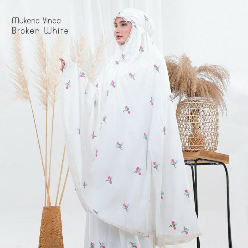 Mukena Dewasa Jumbo Vinca Rayon