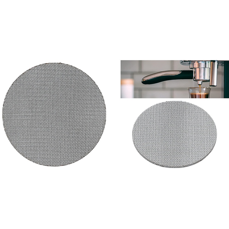 Coffee Filter Mesh, Reusable Coffee Puck Screen High Strength 1.7mm Durable for Aeropress Coffee Maker Filters 51mm