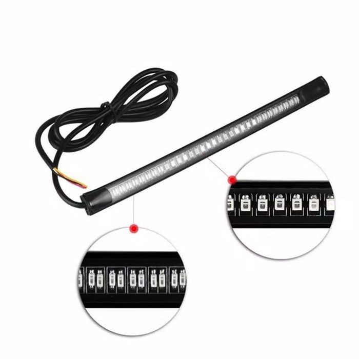 LED Lampu Rem Sein Tali Motor Fleksibel Stop UNIVERSAL KNIGHTRIDER