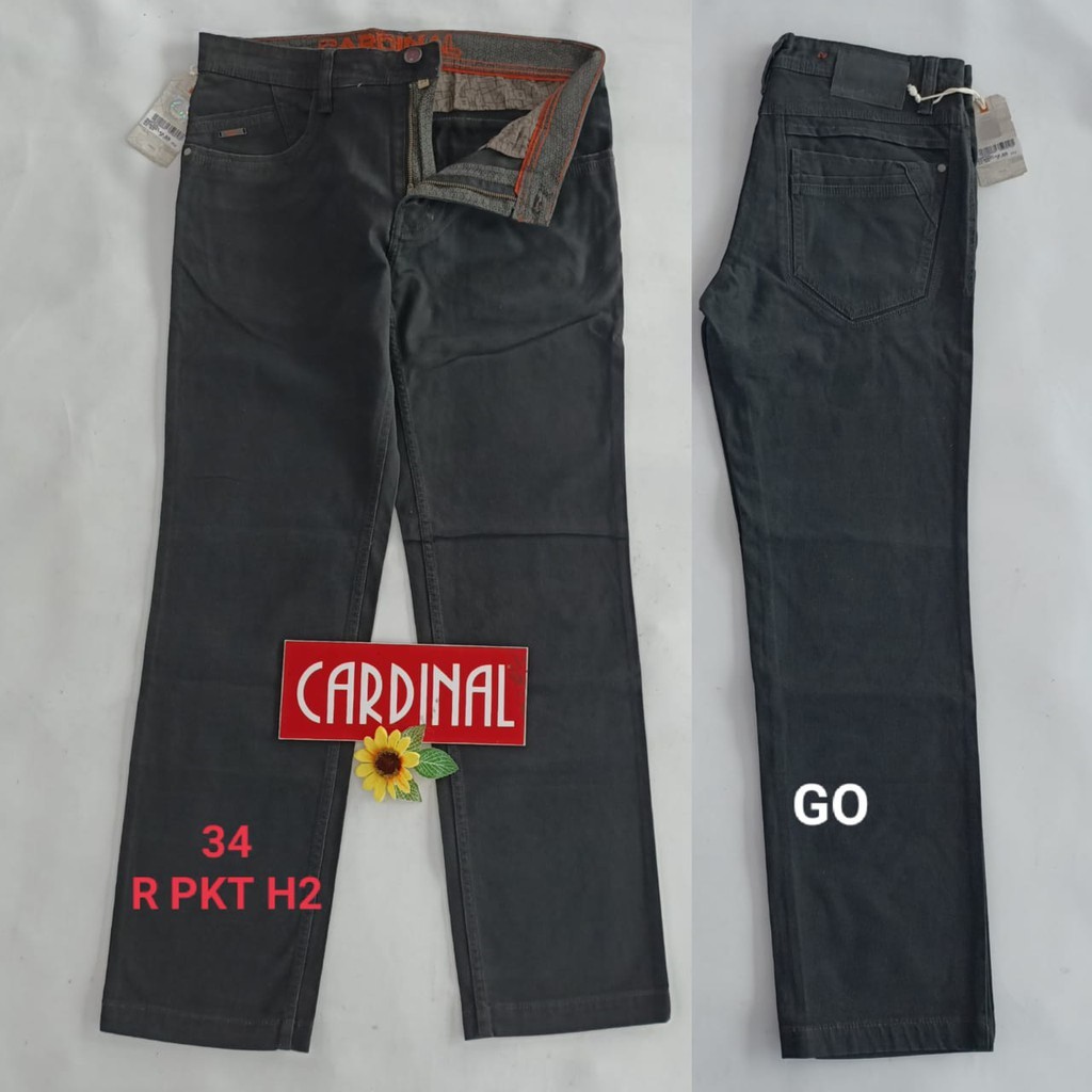 BB 34-PKT CARDINAL CASUAL CELANA POCKETS PANJANG Pria Fashion Laki Brand Kekinian Celana Chino