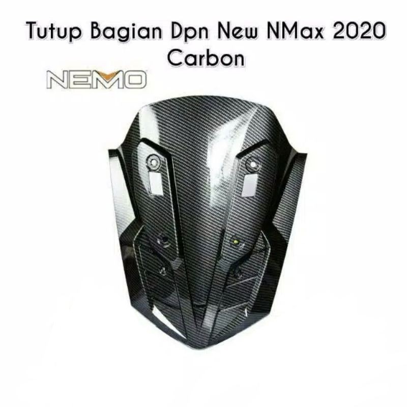 Cover Tutup Bagian Depan New Nmax 2020 Karbon