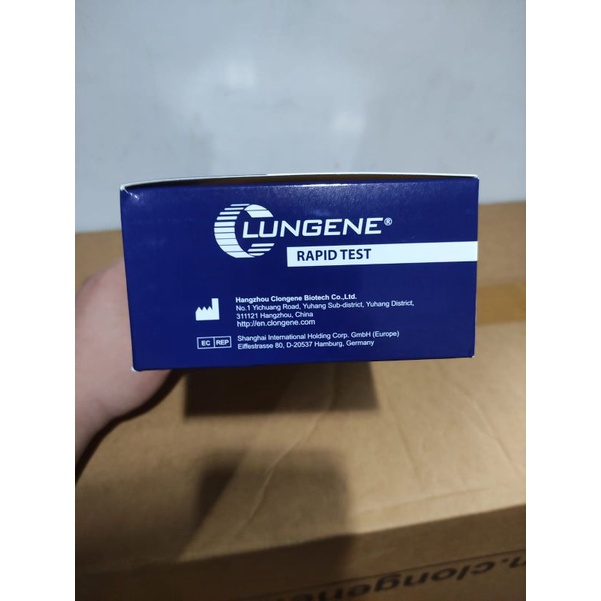 Swab Antigen Lungene AKL Hologram Isi 25 Pcs Kemenkes Original