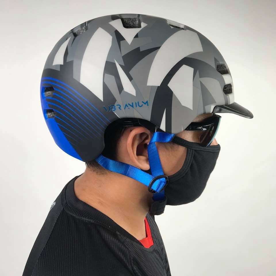 Helm Sepeda Singletrek1 CitiBike Teringan no.1 di DUNIA HBR Vibra Blue