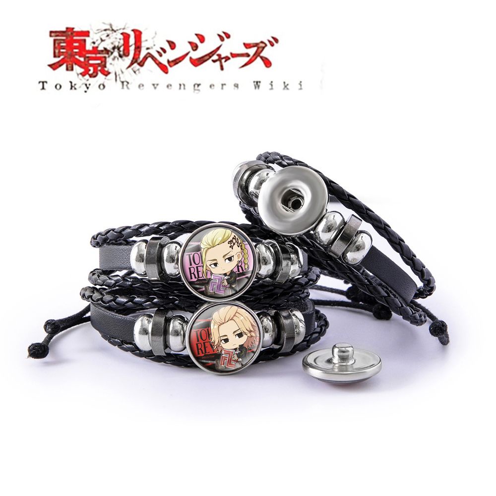 Gelang Kepang Desain Kartun Anime Jepang Tokyo Revengers Ryuguji Ken Untuk Hadiah Ulang Tahun