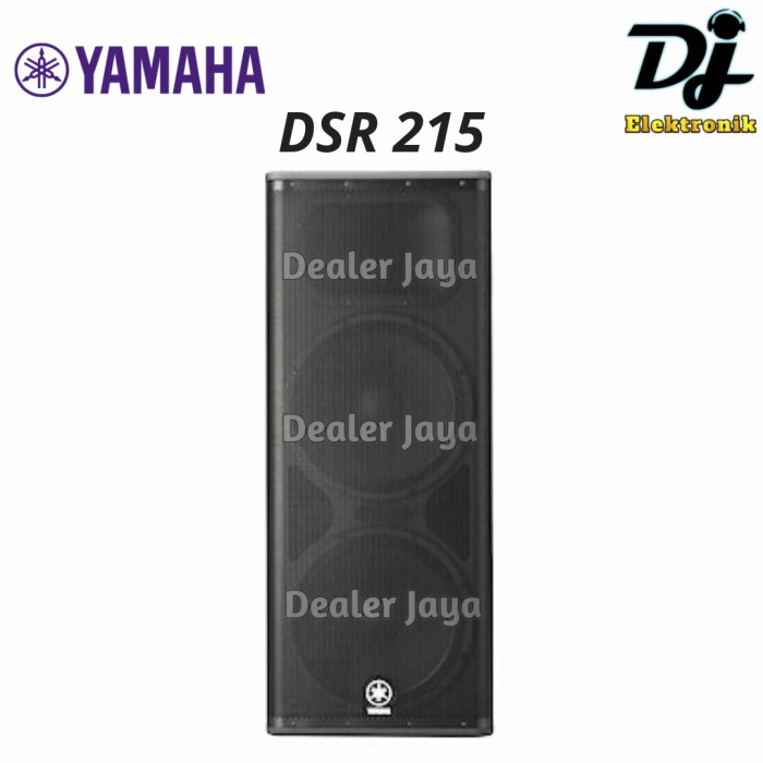 Speaker Aktif Yamaha DSR 215 / DSR215 - 15 inch (Sepasang)