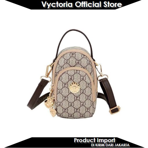 (COD) Vyctoria VOS048 Tas Selempang Wanita Fashion Import Grosir Promo B048 BQ2143 EL187 GT1282 2143 1282 187