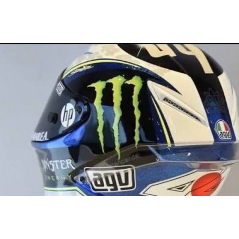 decal helm full face universal