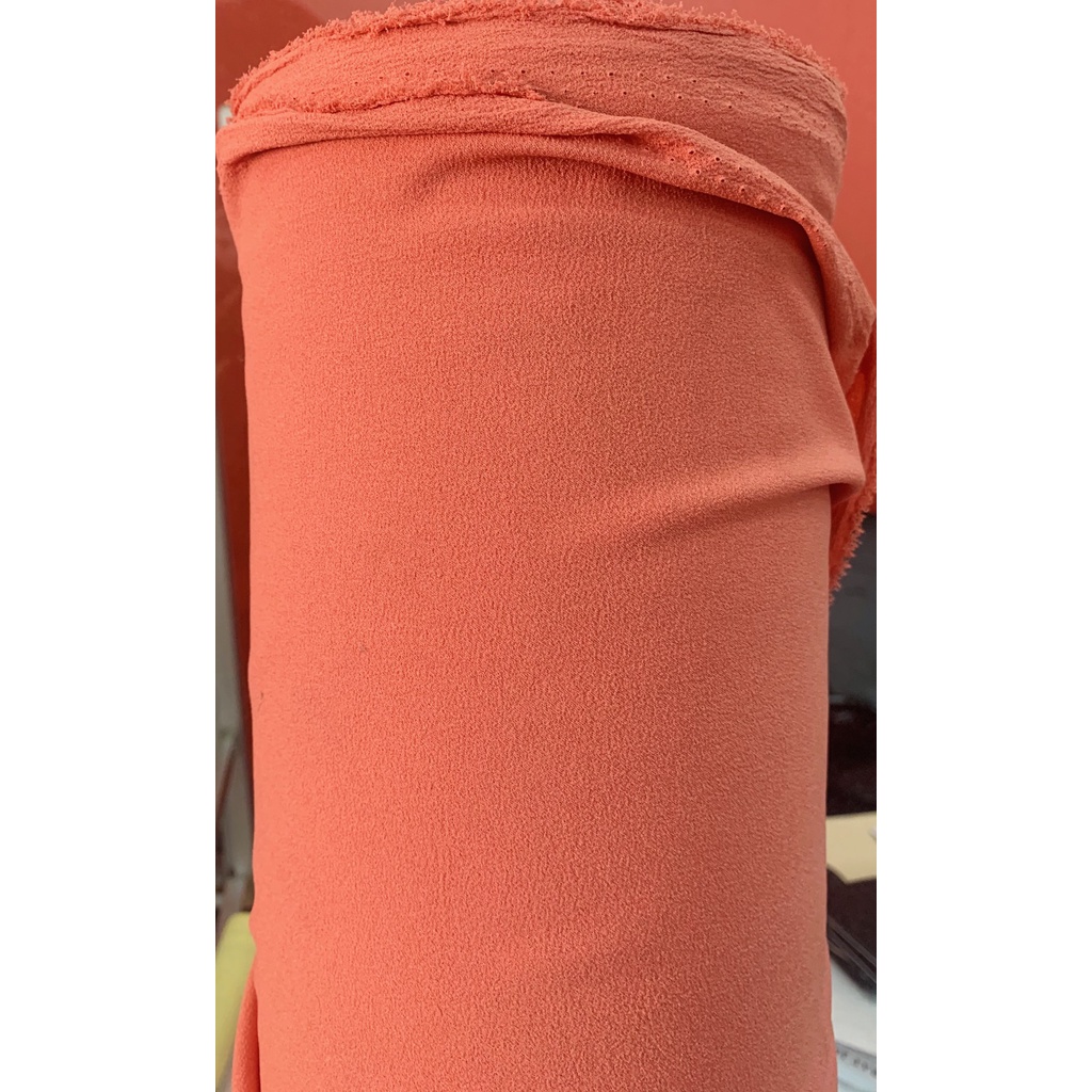 Kain DIAMOND CREPE / DIAMOND GEORGETTE murah-PINK SALEM