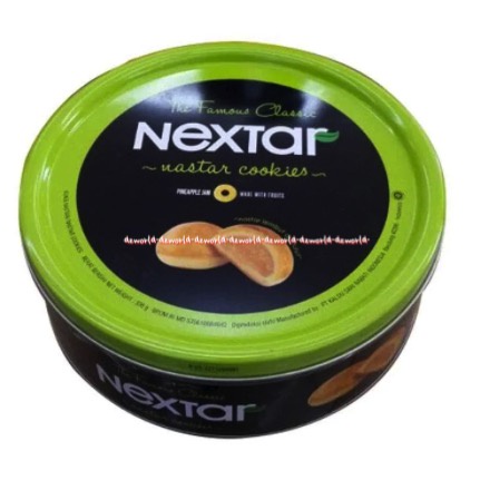 Nextar Brownies Cookies Nastar 288gr Choco Delight Pineapple The Famous Classic Choco Biskuit Rasa Coklat Dan Nanas Nenas Nextart Kemasan kaleng Orange Hijau Kukis Cookies Pine Apple