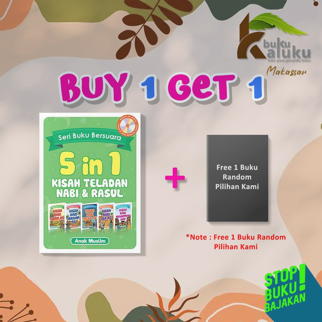 Jual Seri Buku Bersuara In Kisah Teladan Nabi Rasul Buy Get