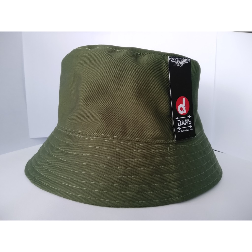 Topi Bucket Bulak Balik / Bahan Dobel Bisa Bolak-Balik