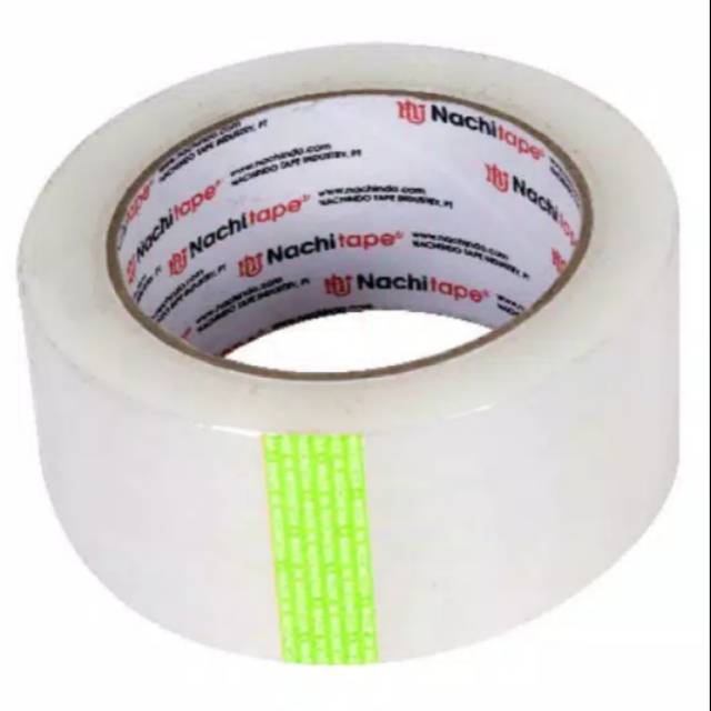 

Lakban Isolasi Tape Bening Nachi Tape 2"/4,8mm x 100 yard