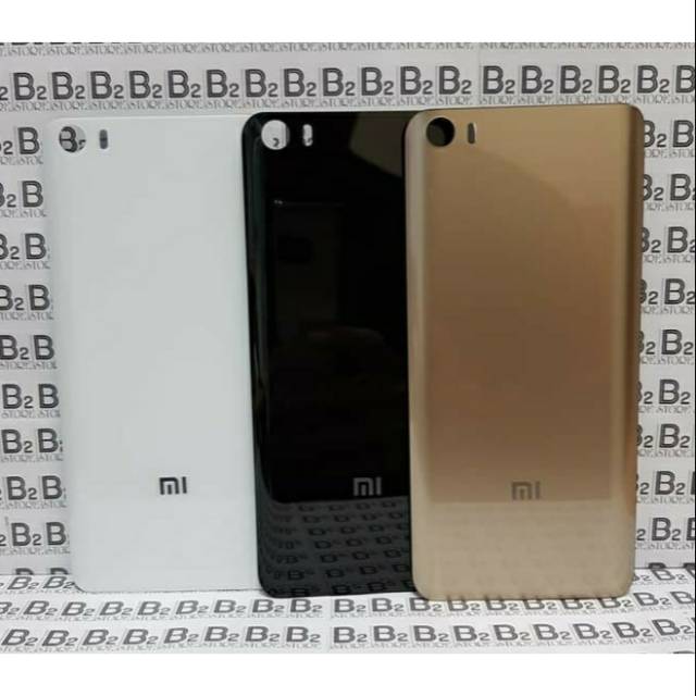 Backdoor Back Cover Casing For Xiaomi Mi 5 Original Kaca
