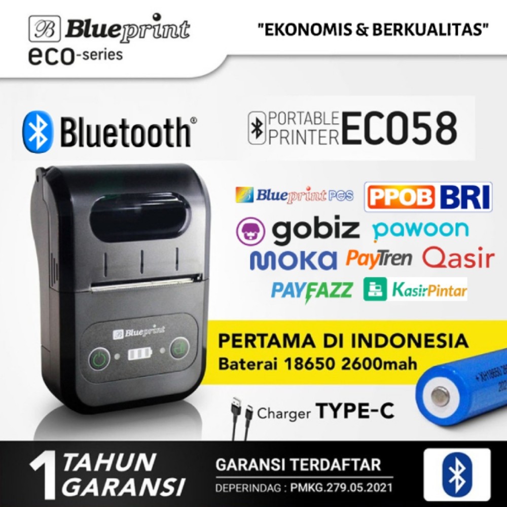 BluePrint ECO58 Thermal Printer POS