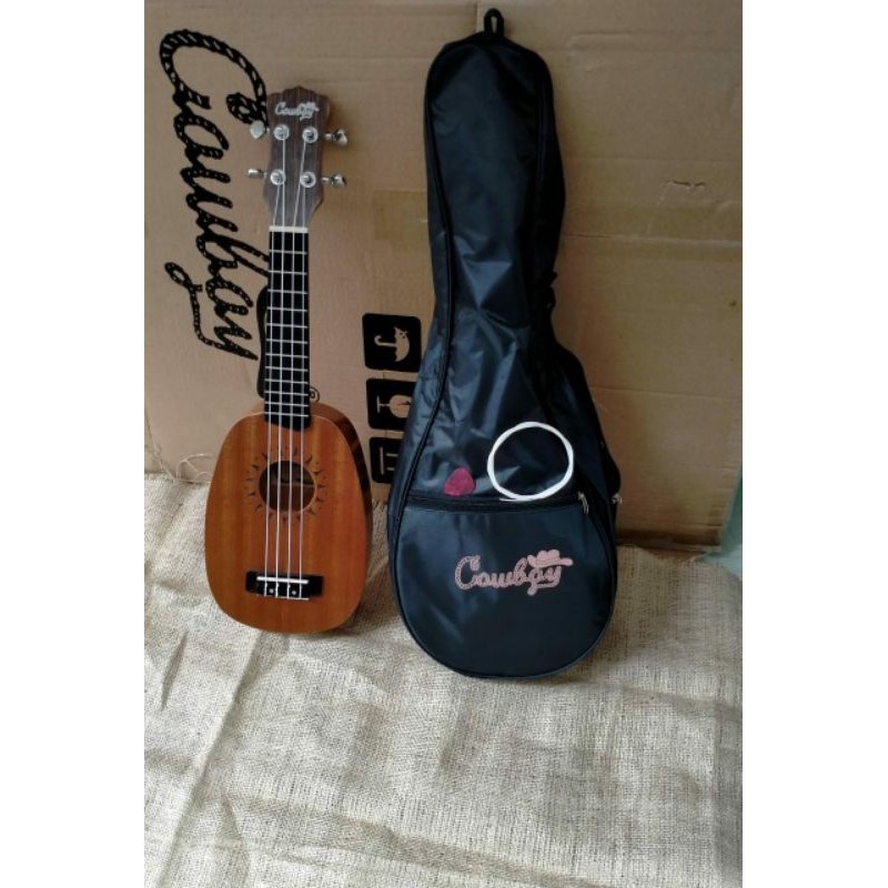 ukulele cowboy soprano sopran 21 original cowboy pineapple