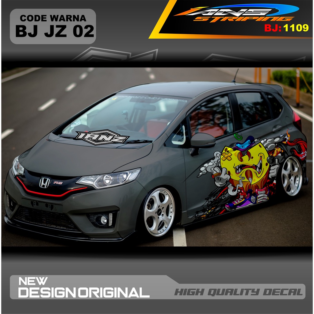 STICKER VARIASI MOBIL JAZZ / STIKER MOBIL BRIO / DECAL STIKER MOBIL SWIFT / STIKER MOBIL TOYOTA / DECAL STICKER MOBIL / STIKER YARIS AYLA