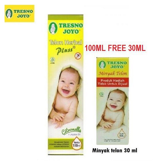 Tresnojoyo Minyak Telon Herbal 100ML FREE 30ML