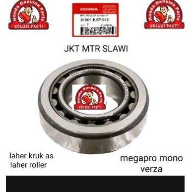 91001-KSP-913 laher kruk as laher roller megapro mono shock verza ori Honda