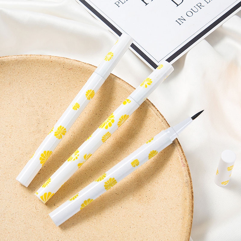 LAMEILA EYELINER KEMASAN BUNGA DAISY TAHAN AIR TIDAK MUDAH LUNTUR KODE 821