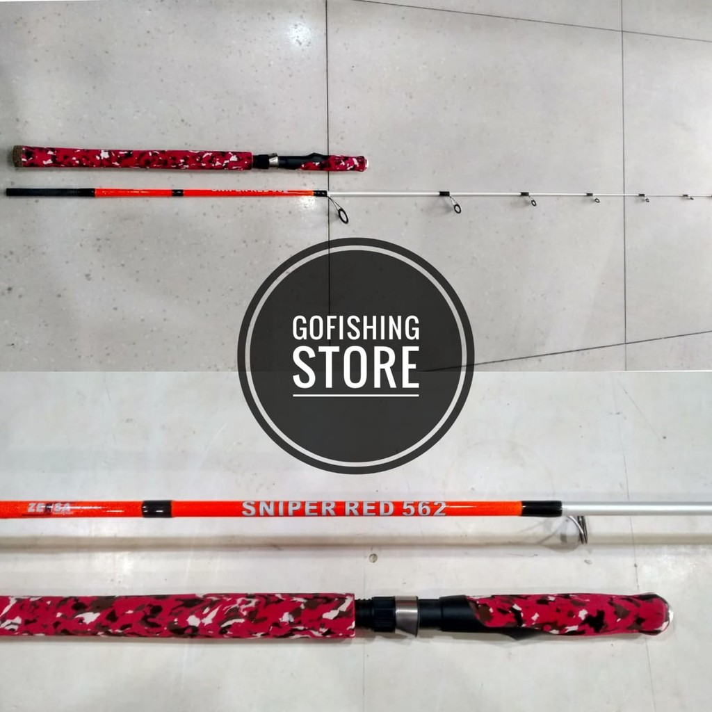 JORAN PANCING ZENSA SNIPER RED 562 15-25LB