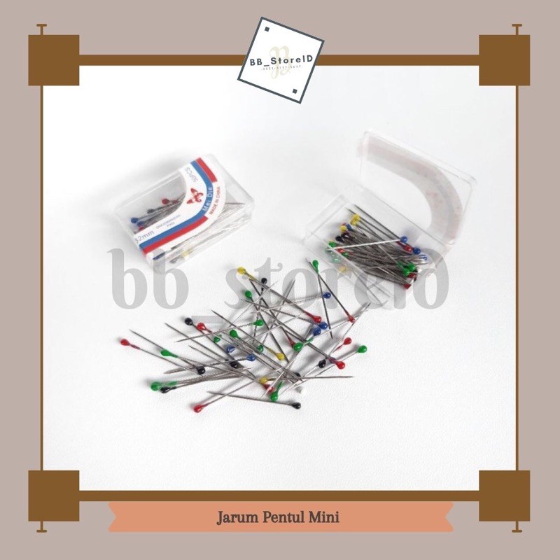 Jarum Pentul Kecil Hijab Premium Mika Kecil