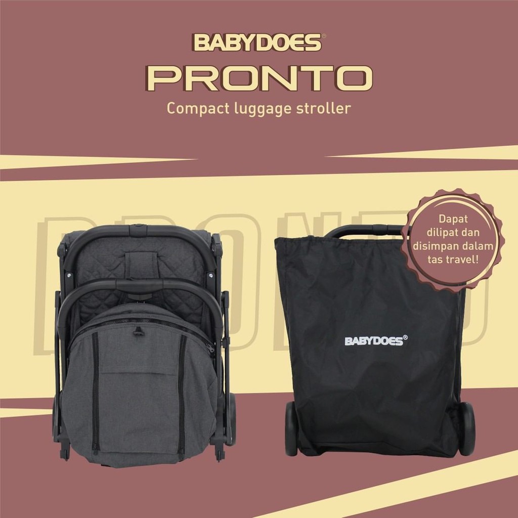 stroller babydoes pronto kereta baby does pronto