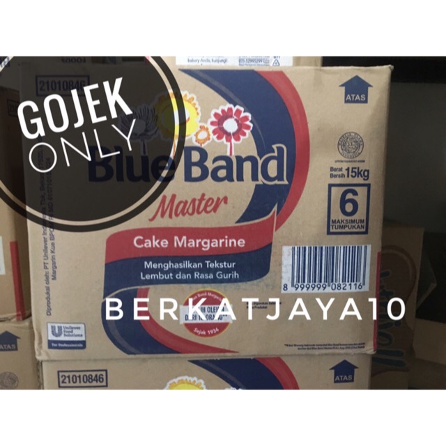 MURAH Mentega Blueband Master 15 KG  blue band Cake Margarine (Gosend)