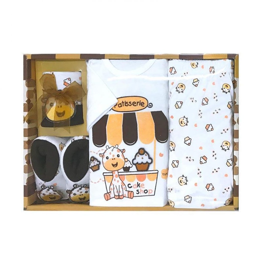 Kado Bayi Kado Lengkap / KIDDY SET COKLAT / Kiddy Baby Set / PAKET PERLENGKAPAN BAYI