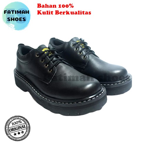 Sepatu Boots Low Kulit Pria Sepatu Boots Underground Pendek Pria Sepatu Pria Boots Kulit Murah