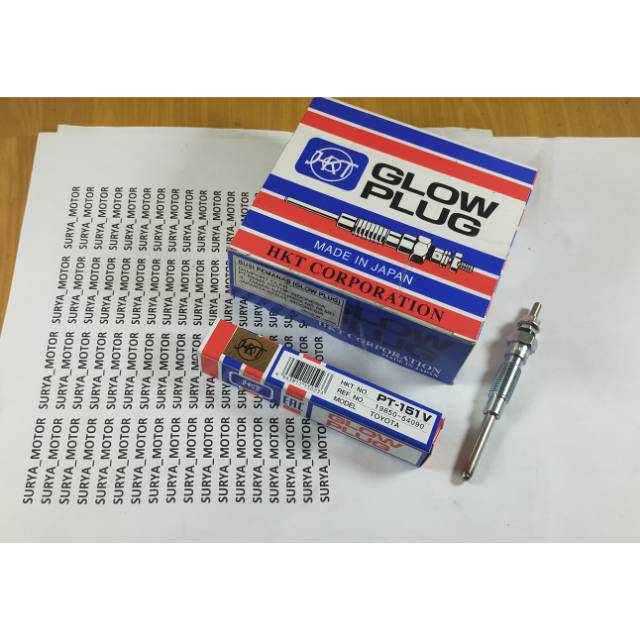 BUSI PEMANAS MOBIL KIJANG DIESEL MERK HKT JAPAN