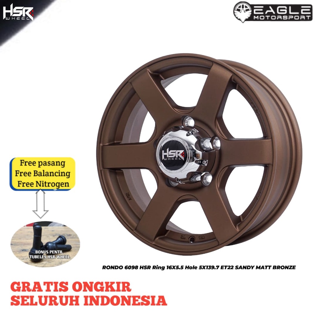 VELG MOBIL R16 PELEK FEROZA TAFT KATANA ESCUDO JIMNY HSR RONDO RING 16