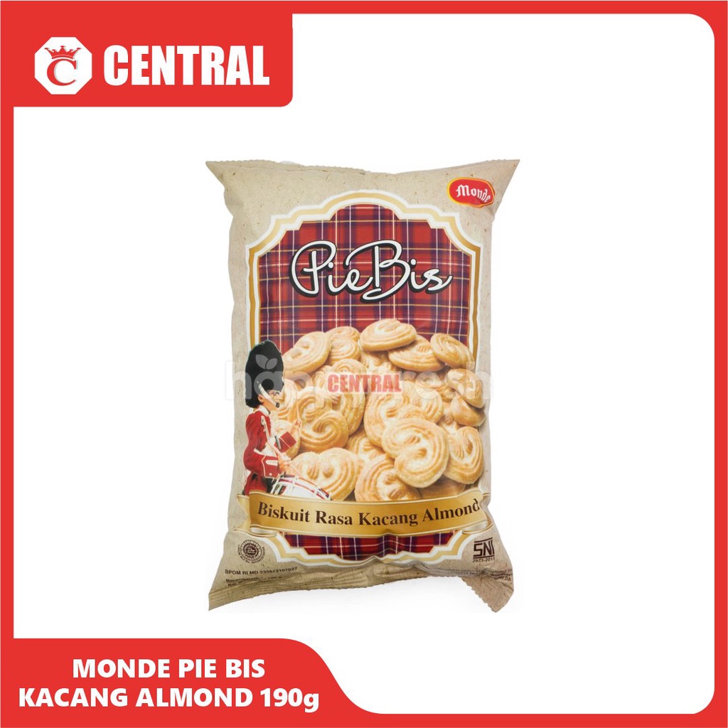 

MONDE PIE BIS KACANG ALMOND 190G